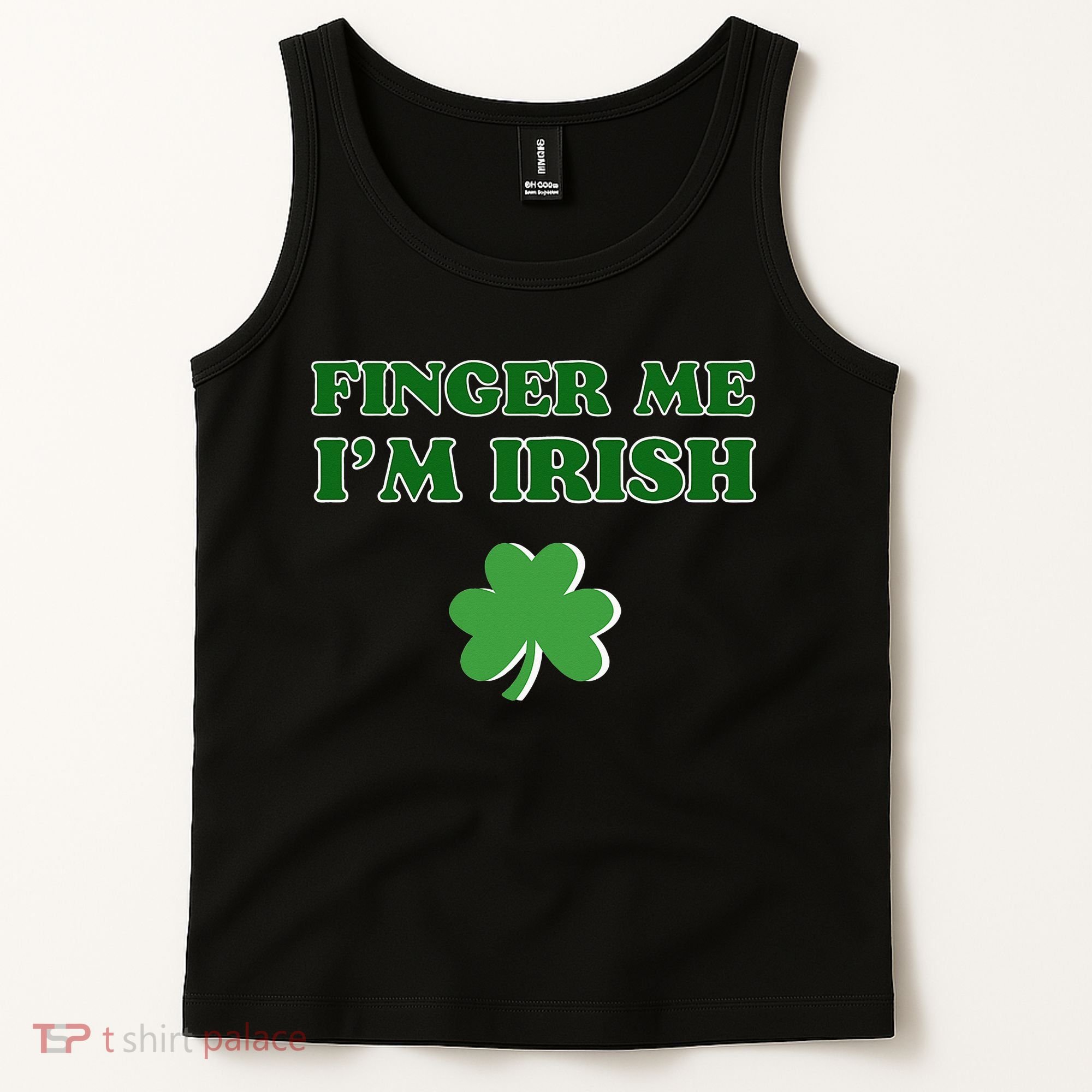 Funny Finger Me I’m Irish St Patrick’s Day Tank Top