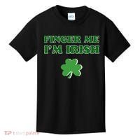 Funny Finger Me I’m Irish St Patrick’s Day Kids T-Shirt thumb 0