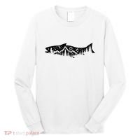 Fishing Forest Mountain Silhouette Outdoor Adventure Fishing Long Sleeve Shirt thumb 0