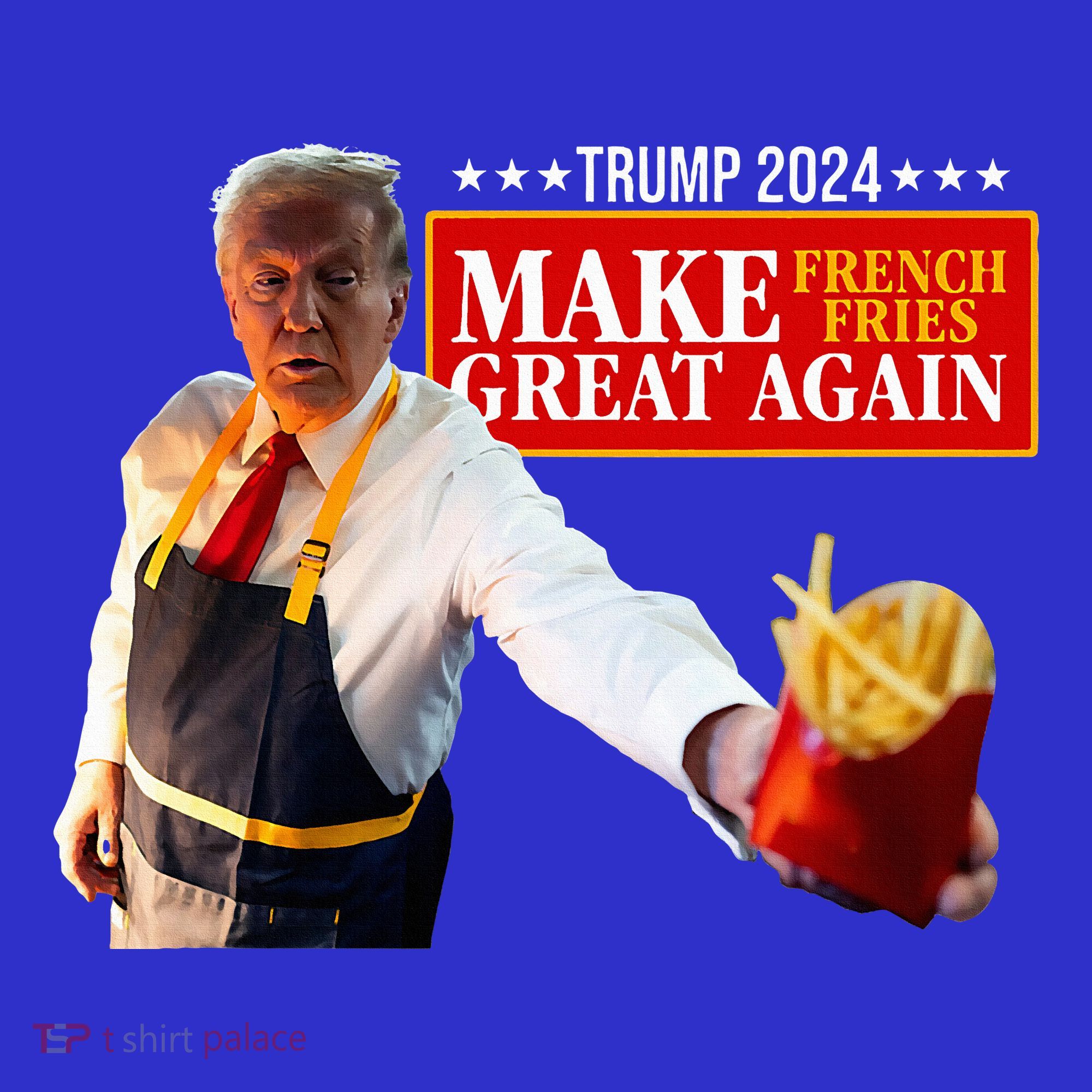French Fry Make French Fries Great Again Baby Bodysuit