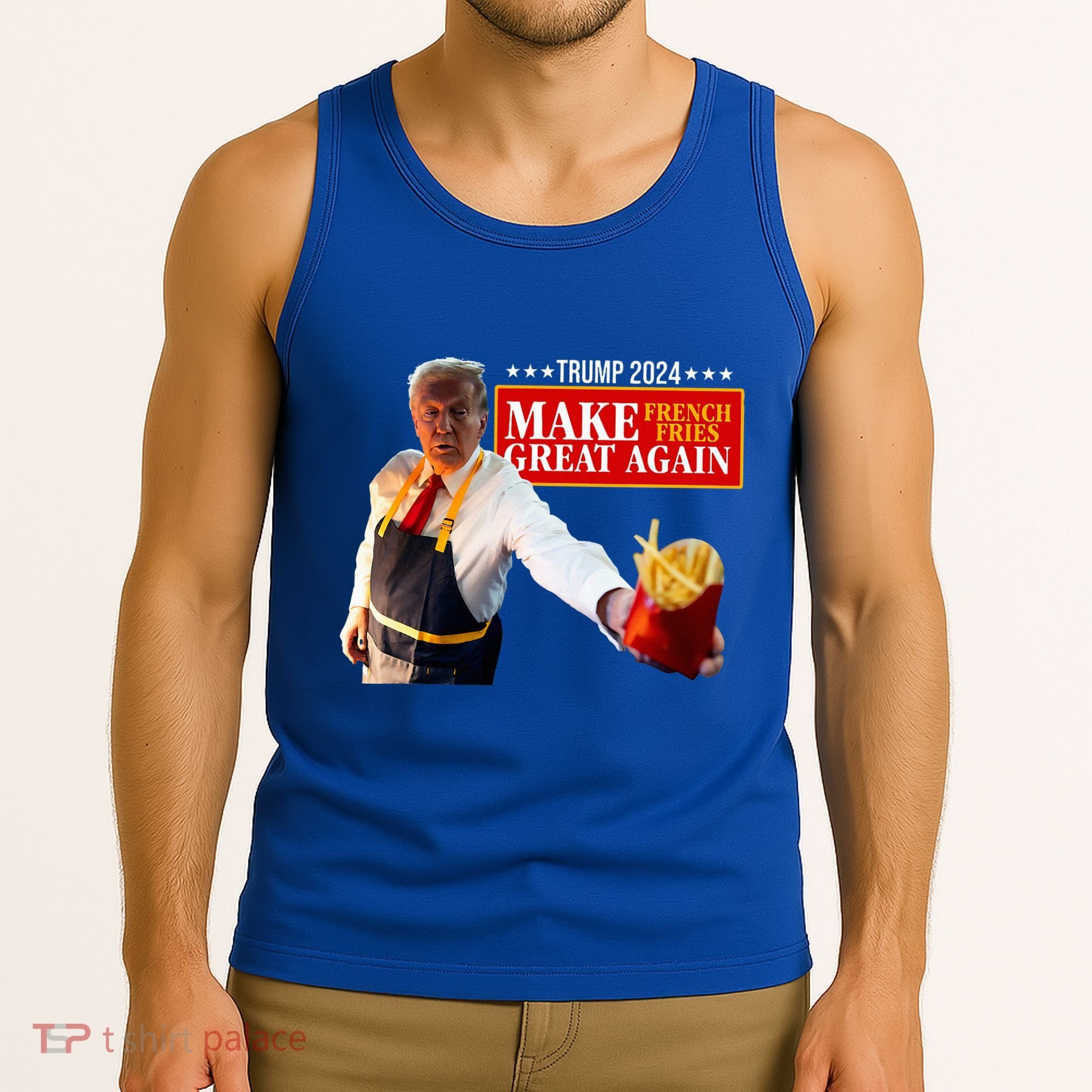 French Fry Make French Fries Great Again Tank Top