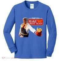 French Fry Make French Fries Great Again Kids Long Sleeve Shirt thumb 0