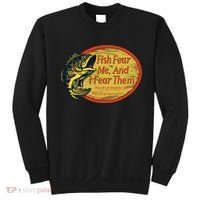 Fish Fear Me And I Fear Them How Do We Break The Cycle Sweatshirt thumb 0
