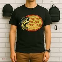Fish Fear Me And I Fear Them How Do We Break The Cycle T-Shirt thumb 6