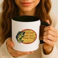 Fish Fear Me And I Fear Them How Do We Break The Cycle Coffee Mug thumb 3