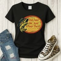 Fish Fear Me And I Fear Them How Do We Break The Cycle Women's T-Shirt thumb 3