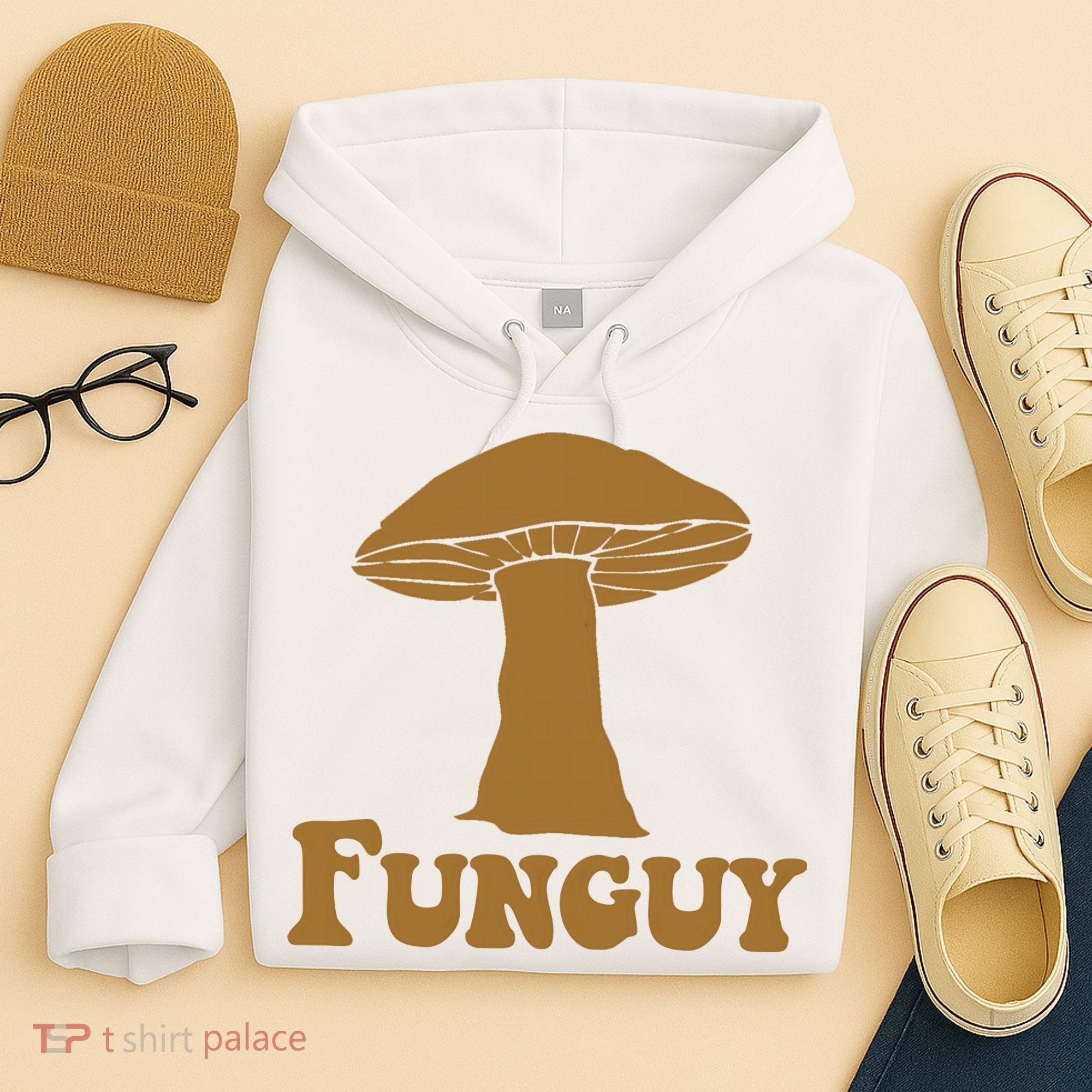 Funguy Funny Mushroom Fun Guy Hoodie