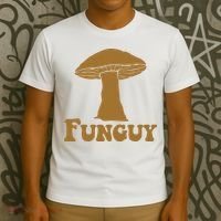 Funguy Funny Mushroom Fun Guy T-Shirt thumb 3