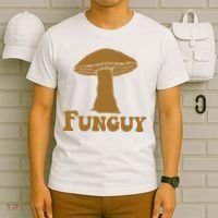 Funguy Funny Mushroom Fun Guy T-Shirt thumb 6