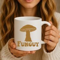 Funguy Funny Mushroom Fun Guy Coffee Mug thumb 3