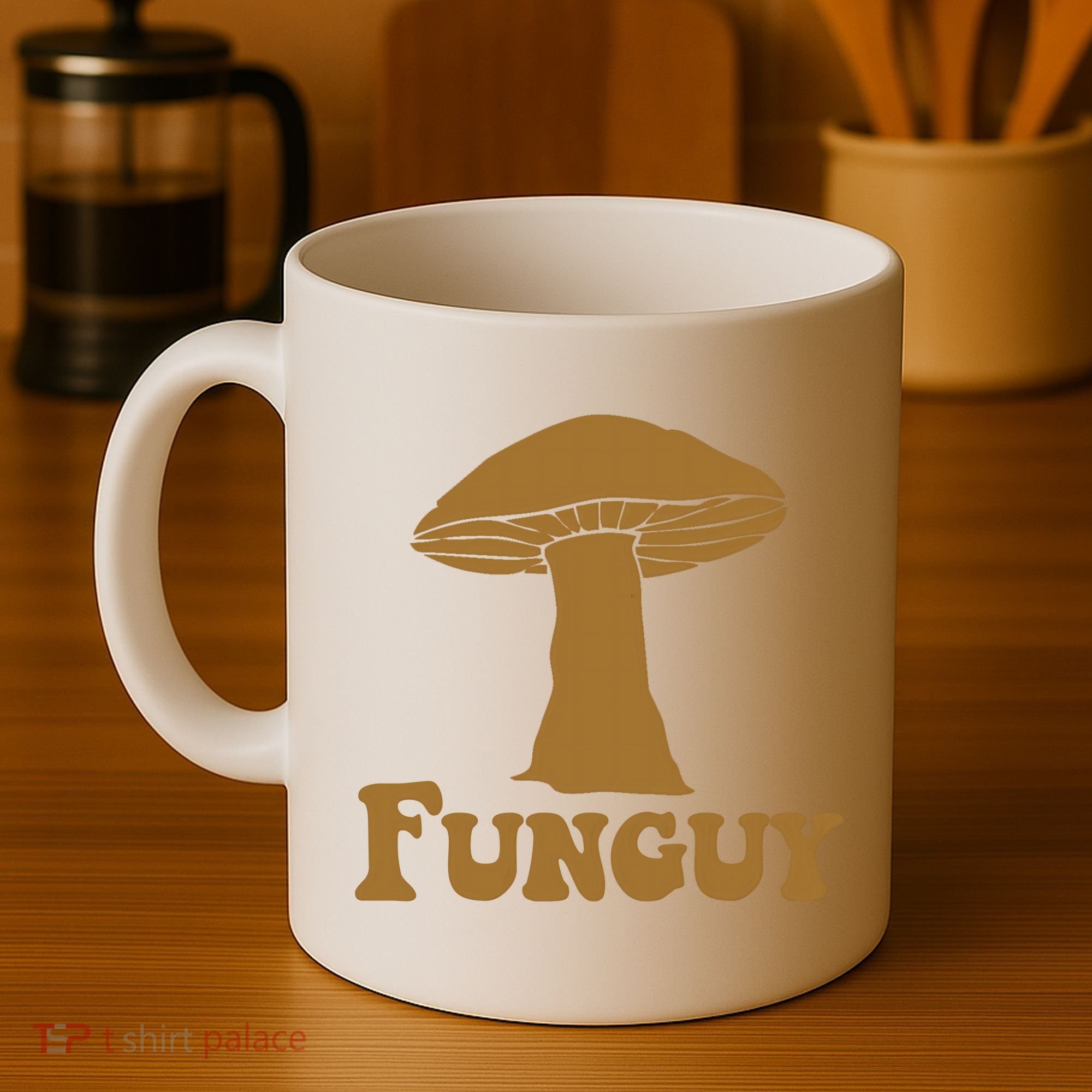 Funguy Funny Mushroom Fun Guy Coffee Mug