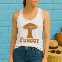 Funguy Funny Mushroom Fun Guy Women's Tank Top thumb 2