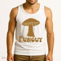 Funguy Funny Mushroom Fun Guy Tank Top thumb 3