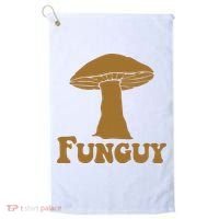 Funguy Funny Mushroom Fun Guy Golf Towel thumb 0