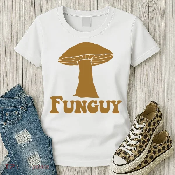 Funguy Funny Mushroom Fun Guy Women's T-Shirt