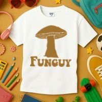 Funguy Funny Mushroom Fun Guy Kids T-Shirt thumb 3