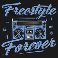 Freestyle Forever Music Boom Box Radio Love Music Women's Tank Top thumb 5