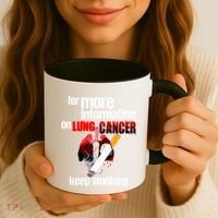 Funny For More Information On Lung Cancer Keep Smoking Gift Coffee Mug thumb 3