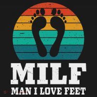 Foot Fetish Milf Man I Love Feet Hoodie thumb 7