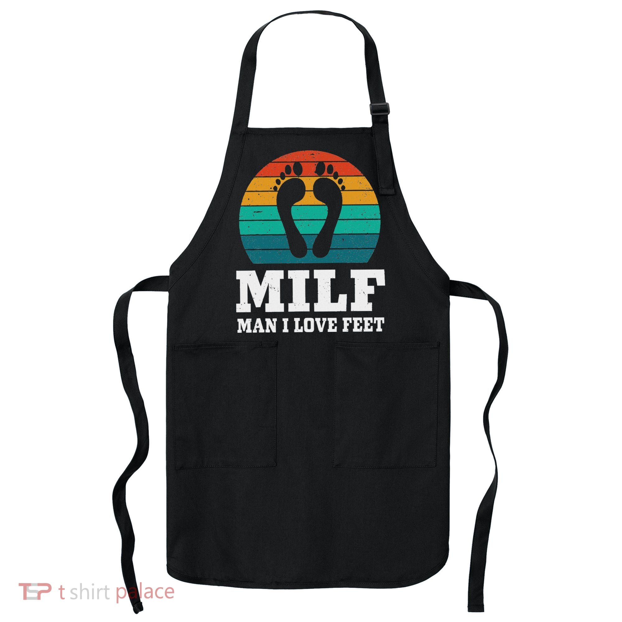 Foot Fetish Milf Man I Love Feet Apron