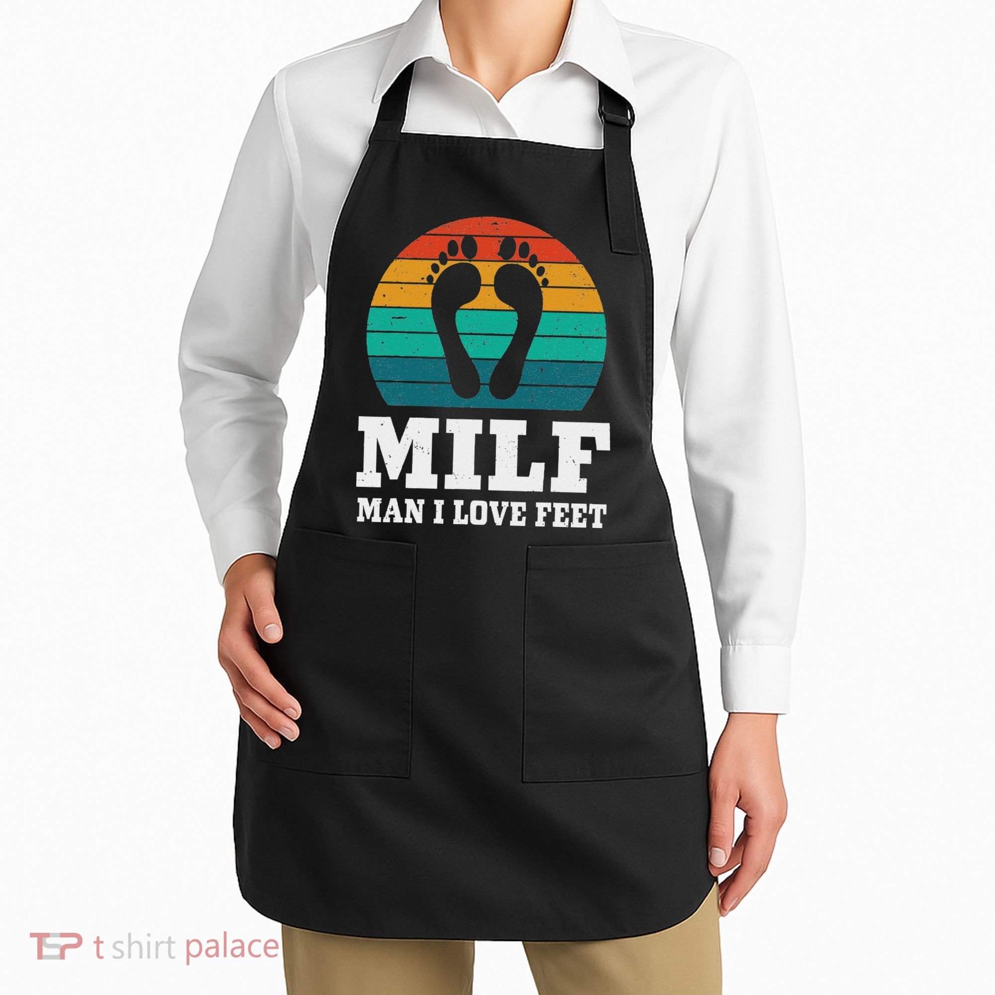 Foot Fetish Milf Man I Love Feet Apron