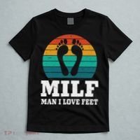 Foot Fetish Milf Man I Love Feet T-Shirt thumb 5