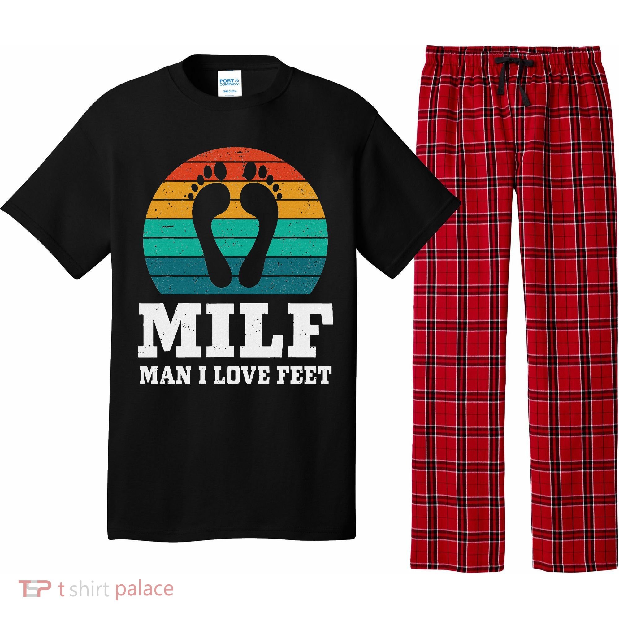 Foot Fetish Milf Man I Love Feet Pajama Set