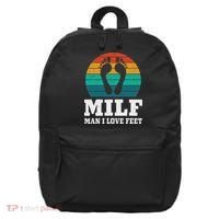 Foot Fetish Milf Man I Love Feet 16 in Basic Backpack thumb 0