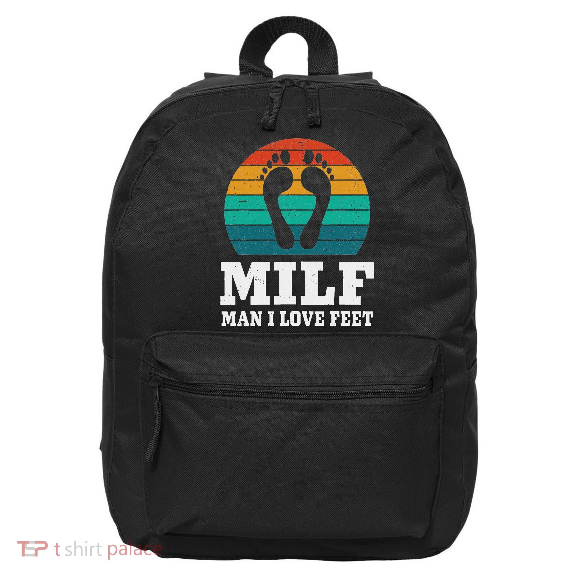 Foot Fetish Milf Man I Love Feet 16 in Basic Backpack