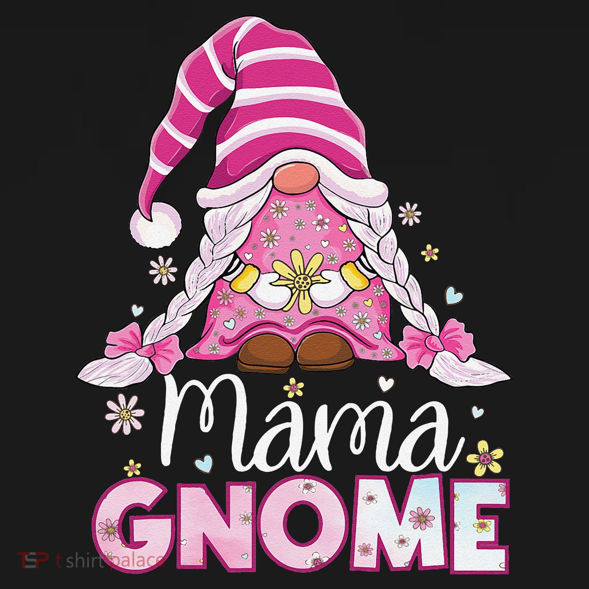 Flower For Mom Gnomies Cute Gnome Mom Happy MotherS Day Ornament