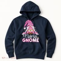 Flower For Mom Gnomies Cute Gnome Mom Happy MotherS Day Hoodie thumb 0