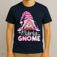 Flower For Mom Gnomies Cute Gnome Mom Happy MotherS Day T-Shirt thumb 3