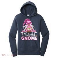 Flower For Mom Gnomies Cute Gnome Mom Happy MotherS Day Women's Hoodie thumb 0