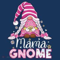 Flower For Mom Gnomies Cute Gnome Mom Happy MotherS Day Hat thumb 2