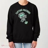 Funny Farting Machine Robot Women's Sweatshirt thumb 0