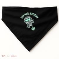 Funny Farting Machine Robot USA-Made Doggie Bandana thumb 0