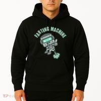 Funny Farting Machine Robot Hoodie thumb 2