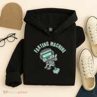 Funny Farting Machine Robot Hoodie thumb 4