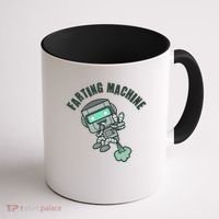 Funny Farting Machine Robot Coffee Mug thumb 1