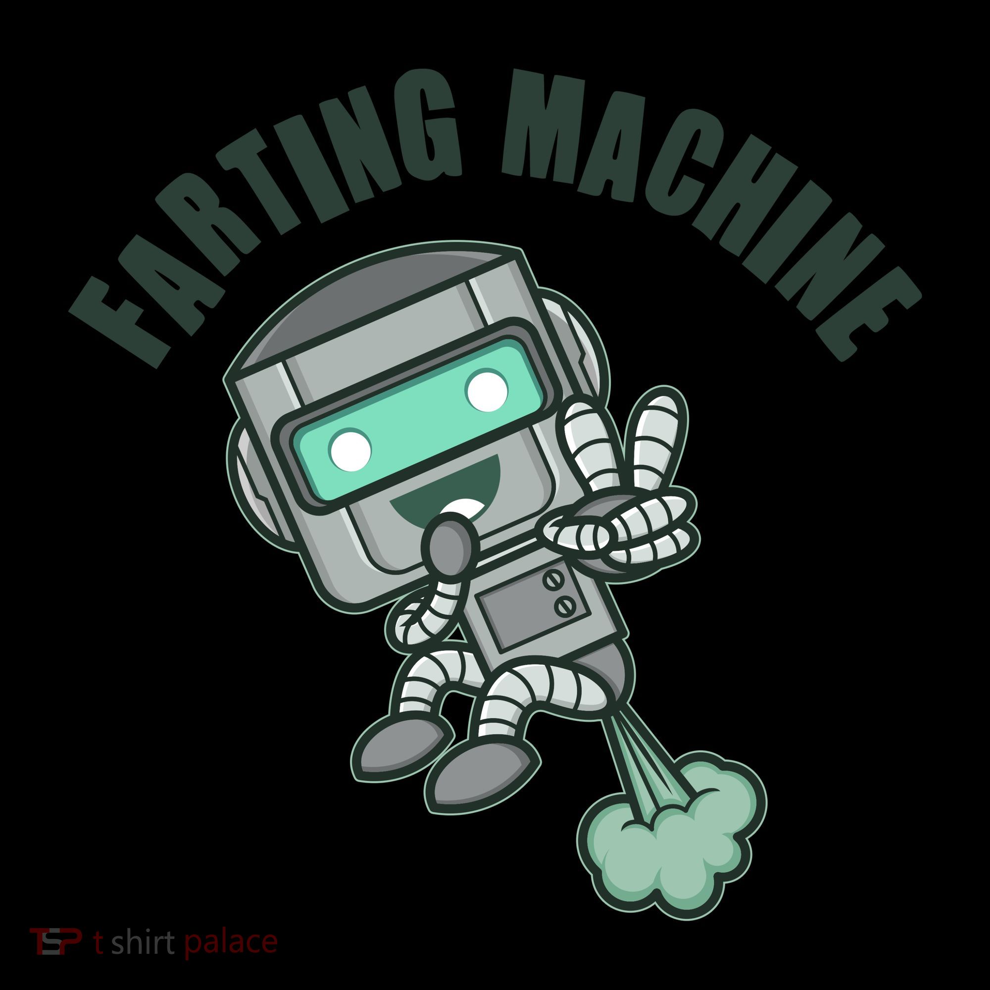 Funny Farting Machine Robot Coffee Mug