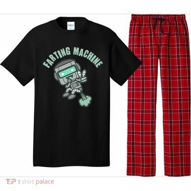Funny Farting Machine Robot Pajama Set