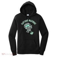 Funny Farting Machine Robot Women's Hoodie thumb 0