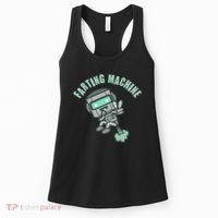 Funny Farting Machine Robot Women's Tank Top thumb 0