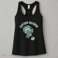 Funny Farting Machine Robot Women's Tank Top thumb 3