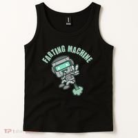 Funny Farting Machine Robot Tank Top thumb 2