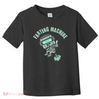 Funny Farting Machine Robot Toddler T-Shirt thumb 0