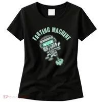 Funny Farting Machine Robot Women's T-Shirt thumb 0