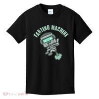 Funny Farting Machine Robot Kids T-Shirt thumb 0