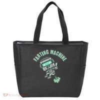 Funny Farting Machine Robot Tote Bag thumb 0