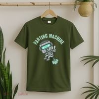 Funny Farting Machine Robot T-Shirt thumb 2